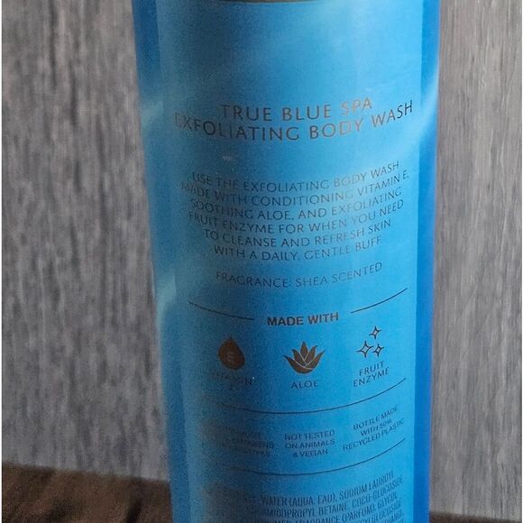 True Blue Spa Exfoliating Body Wash W Vitamin E NEW By Bath & Body Works $18.95 - Picture 11 of 16